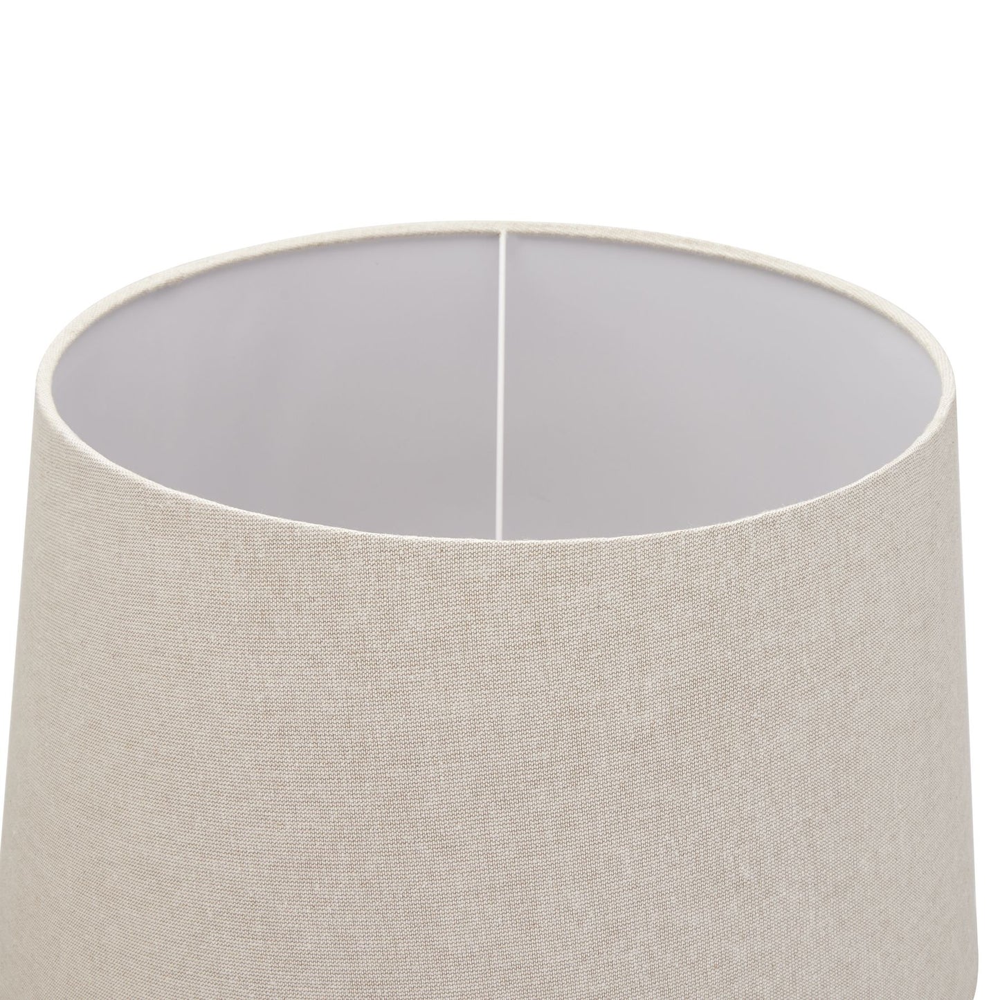 Natural Wash Elegance Lamp with Linen Shade