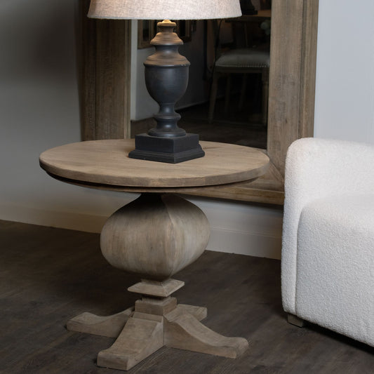 Neutral French Style Side Table