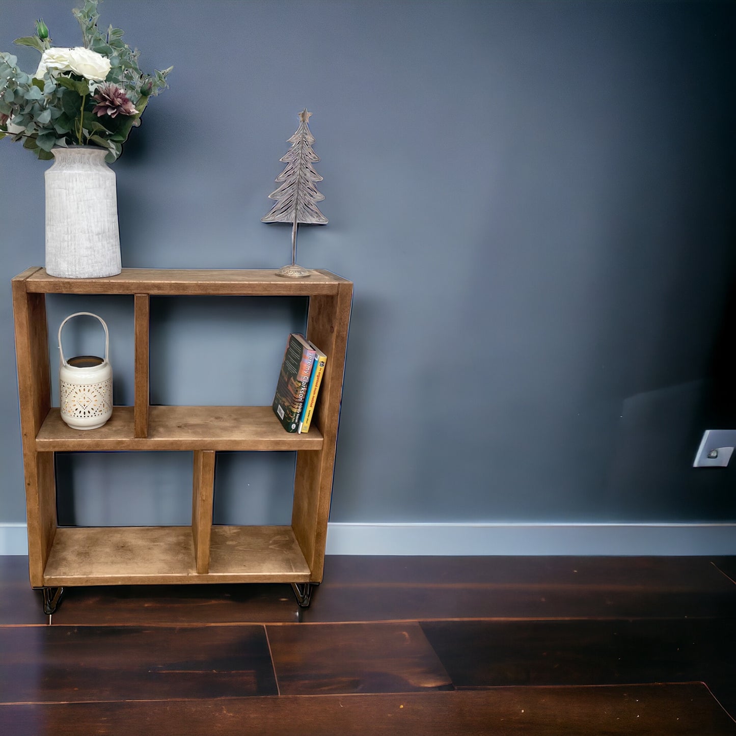 Rustic Wooden Bookcase