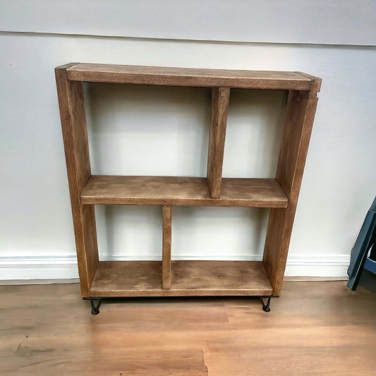 Rustic Wooden Bookcase