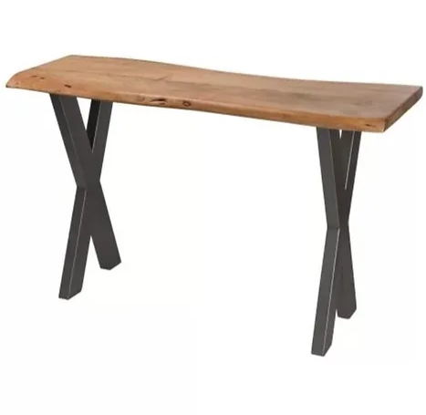 Live Edge Acacia Console Table