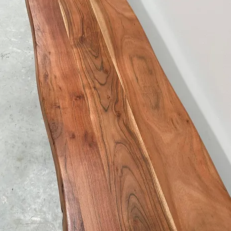 Live Edge Acacia Console Table