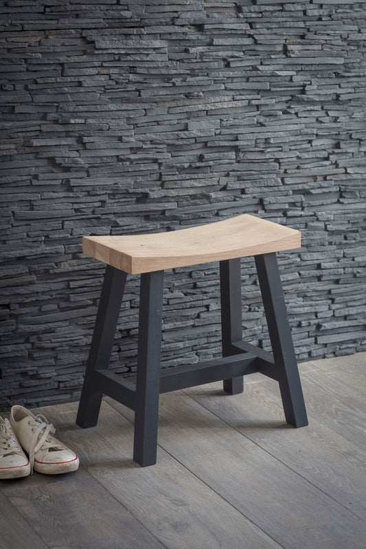 Classic Carbon & Oak Stool