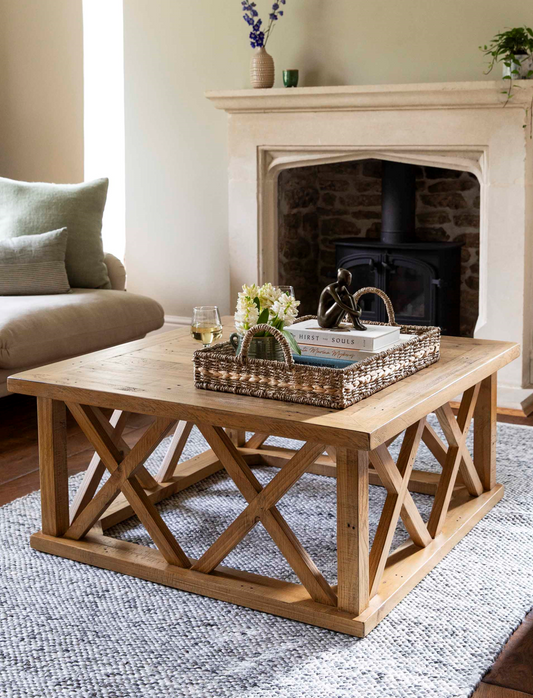 Oxhill Criss-Cross Coffee Table